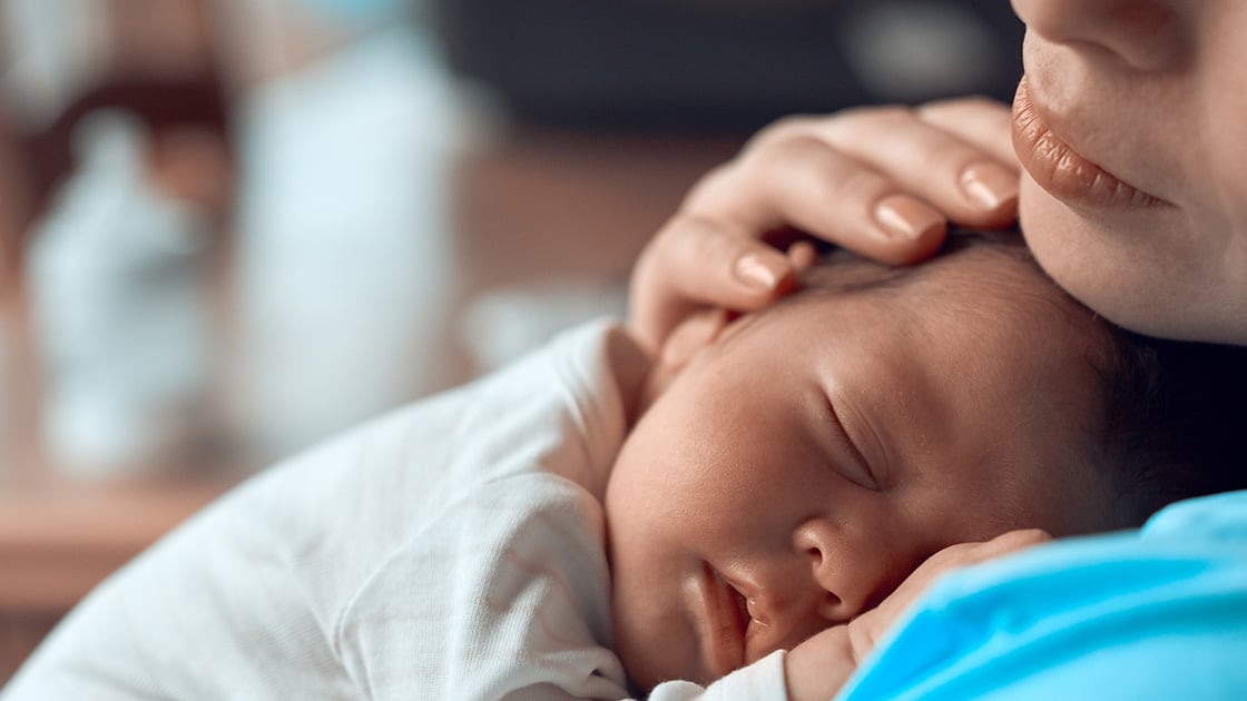 Infant sleeping